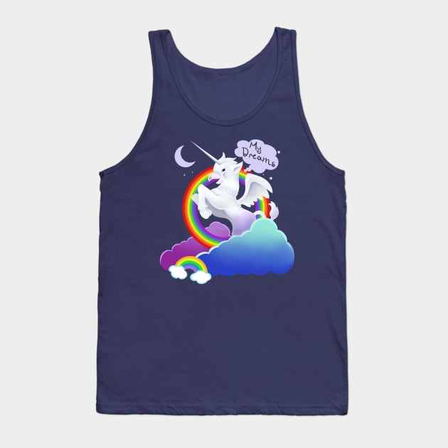 My Dreams Tank Top by Ellador